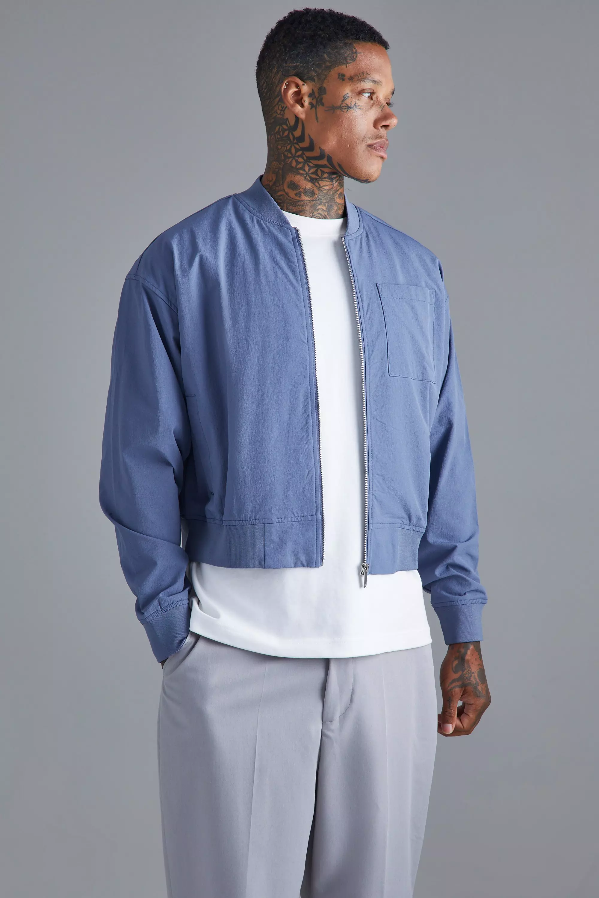 Smart bomber clearance jacket